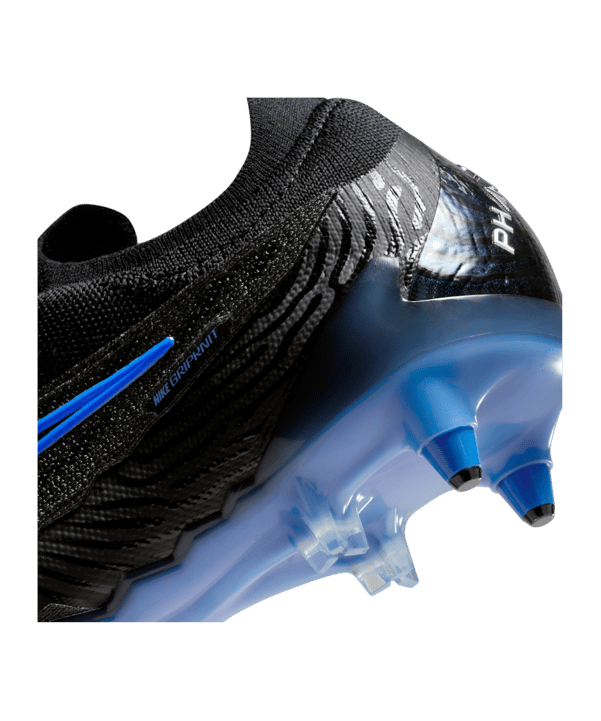 Nike Phantom GX Elite SG-Pro AC Shadow Schwarz Silber Blau F040 - schwarz