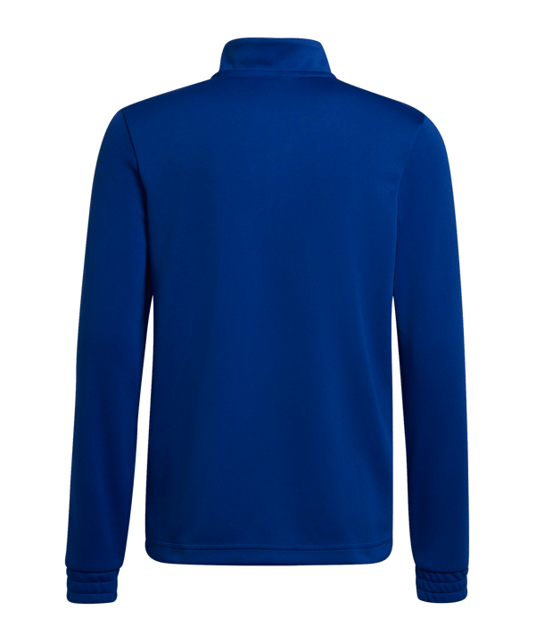 adidas Entrada 22 HalfZip Sweatshirt Blau Weiss - blau