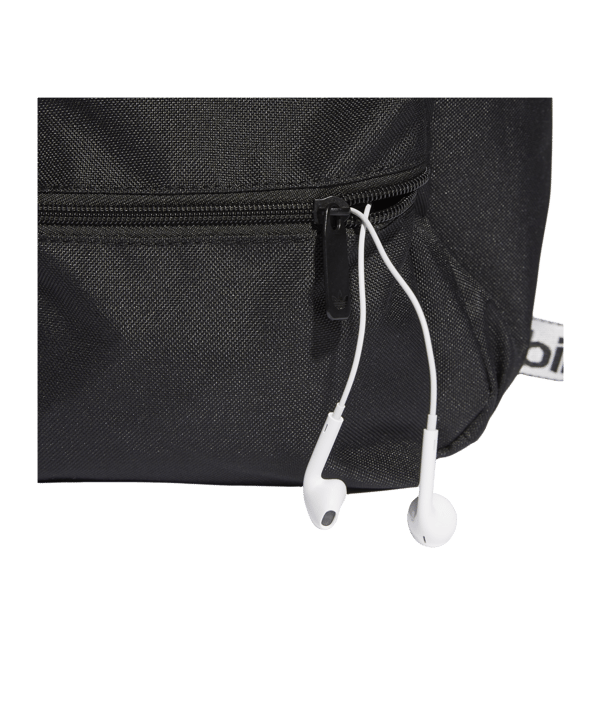 adidas Originals Small Adicolor Rucksack Schwarz - schwarz