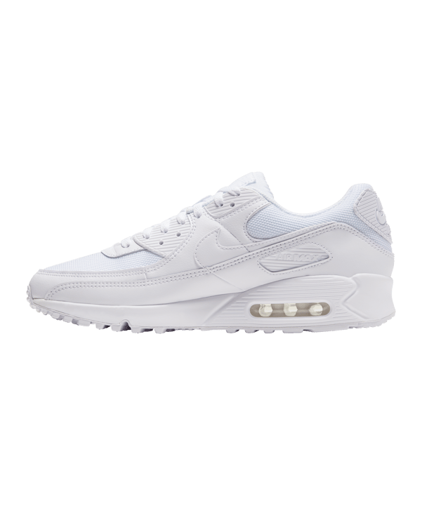 Nike Air Max 90 Weiss Grau F100 - weiss