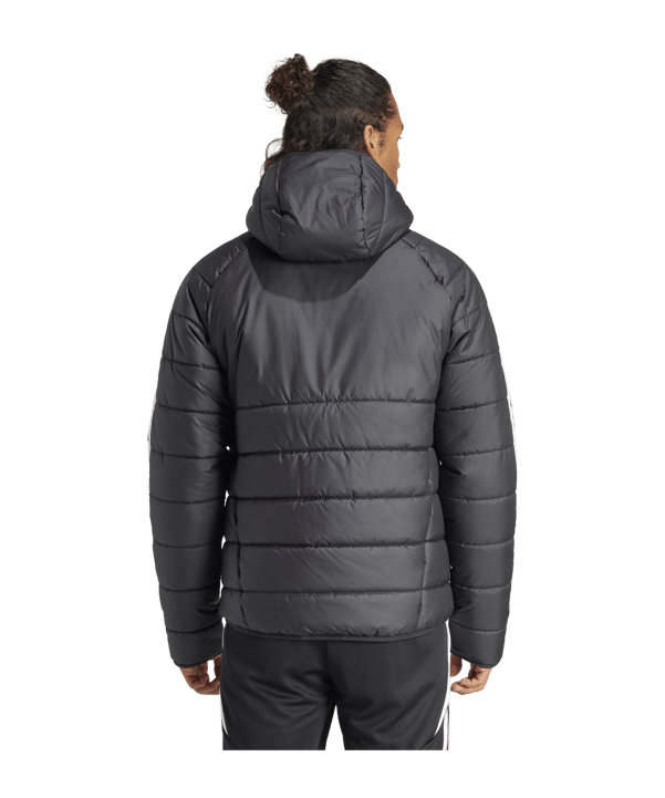 adidas Tiro 24 Winterjacke Schwarz Weiss - schwarz