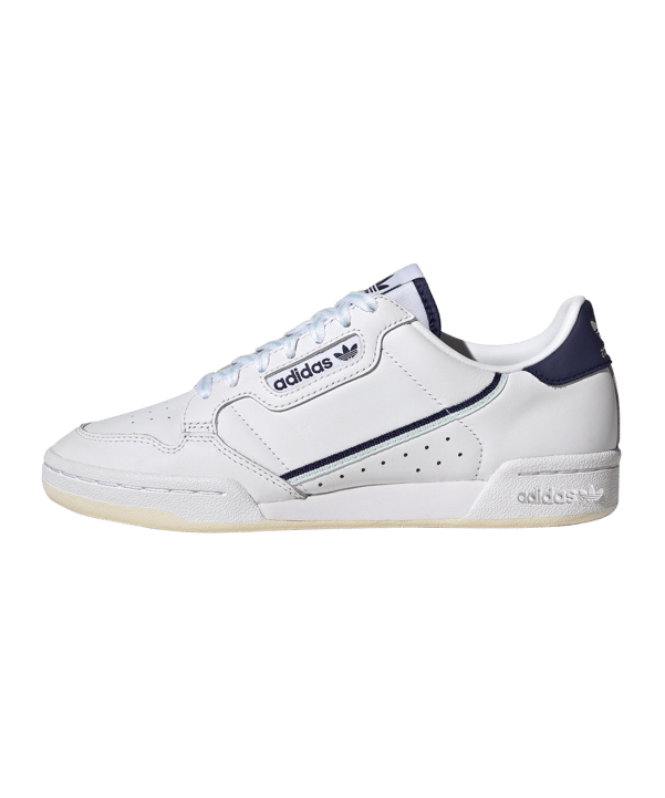 adidas Originals Continental 80 Damen Weiss Blau - weiss