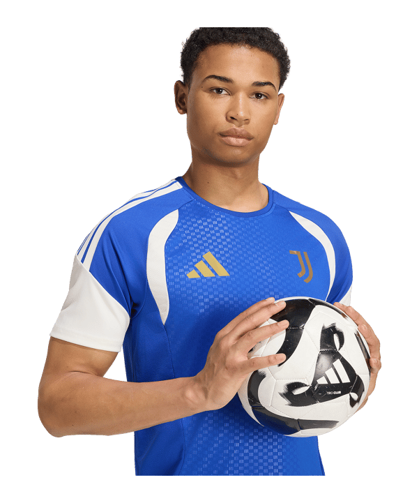 adidas Juventus Turin Tiro26 Competition Trainingsshirt Blau - blau