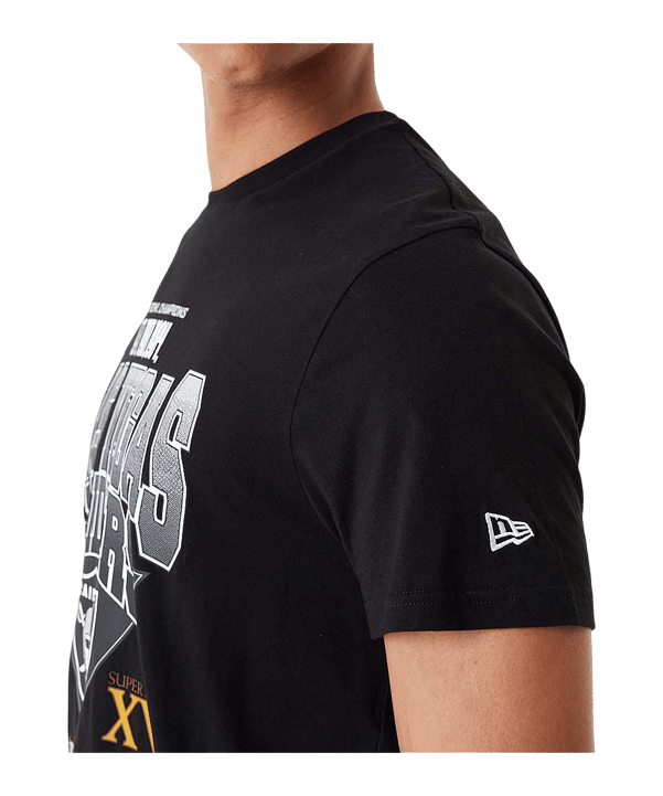 New Era Las Vegas Raiders Wordmark T-Shirt Schwarz - schwarz