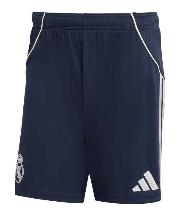 adidas Real Madrid Short Away 2025/2026 Blau - blau