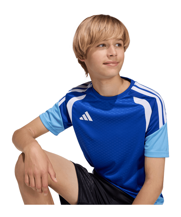 adidas Tiro 26 Competition Trainingsshirt Kids Blau - blau