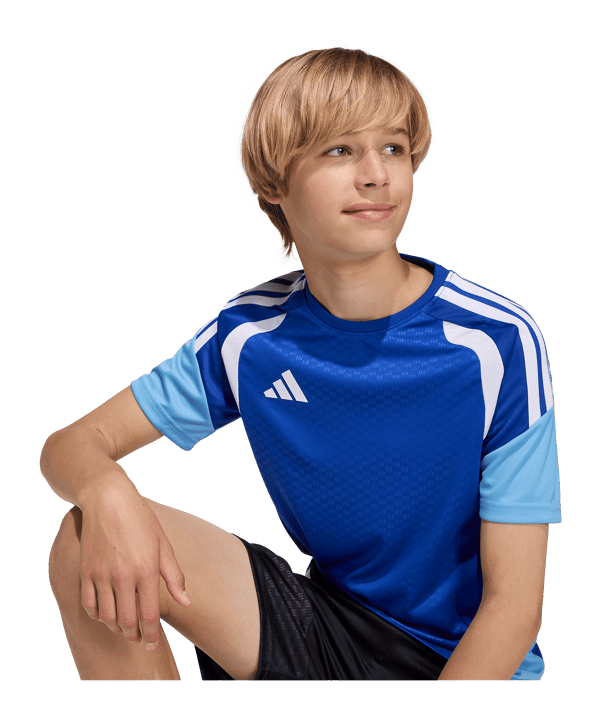 adidas Tiro 26 Competition Maglietta da Allenamento Bambini Blu - blu