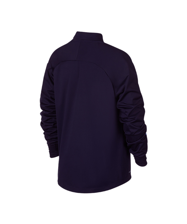 Nike Shield Squad Drill Zip Sweatshirt Kids F416 - blau