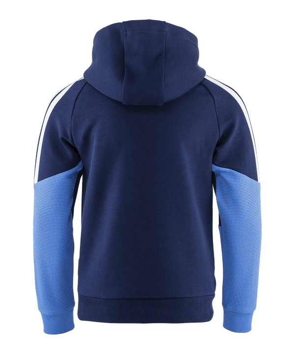 adidas FC Schalke 04 Team Kapuzenjacke Kids Blau - blau