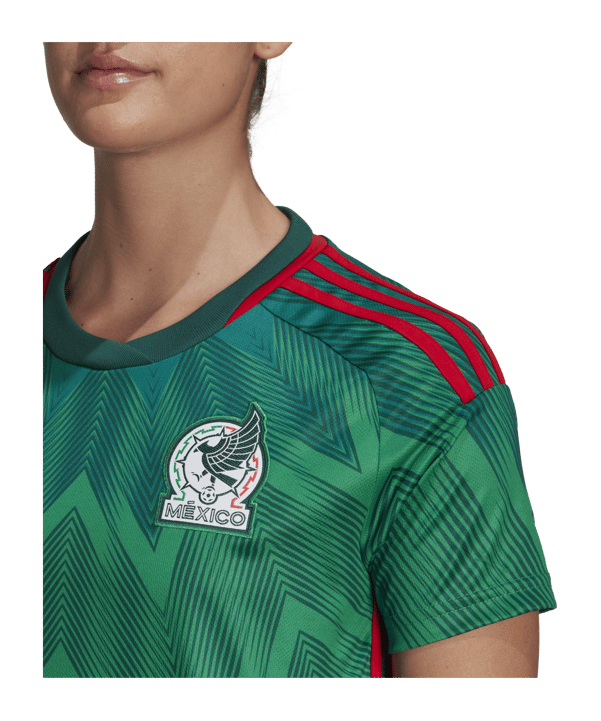 adidas Mexico Auth. Trikot Home WM 2022 Damen Grün - gruen