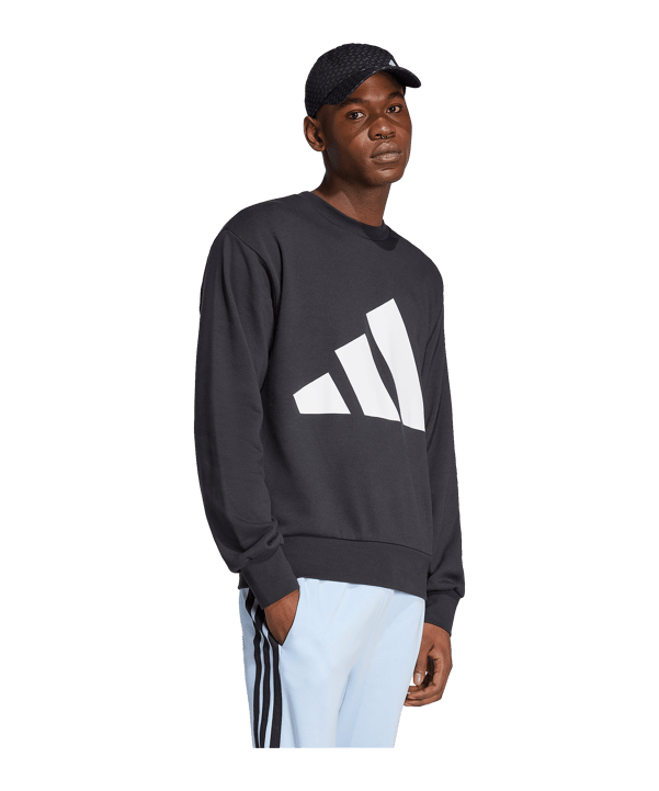adidas Essentials Big Logo Sweatshirt Schwarz - schwarz