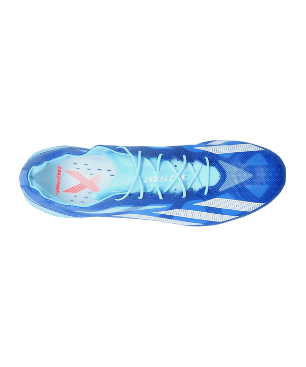 adidas X Crazyfast+ SG Marinerush Blau Weiss - blau