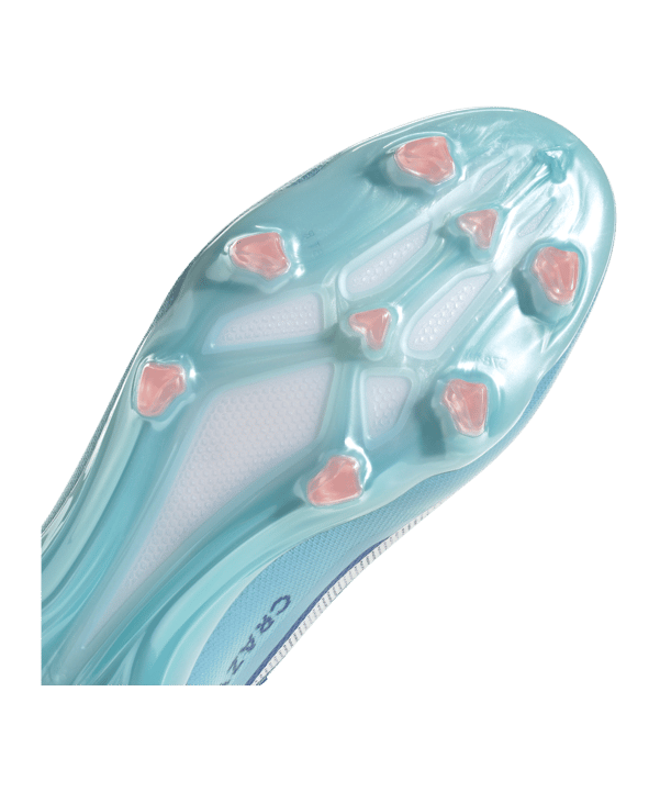 adidas X Crazyfast.1 FG Marinerush Blau Weiss Orange - blau