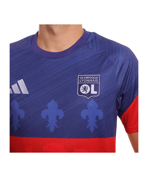 adidas Olympique Lyon Pre-Match Shirt 2026/2027 Rood - rood