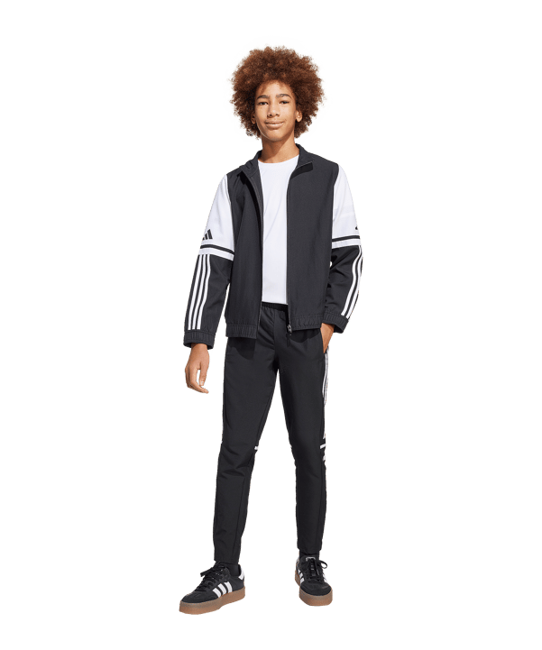adidas Squadra 25 Präsentationshose Kids Schwarz - schwarz