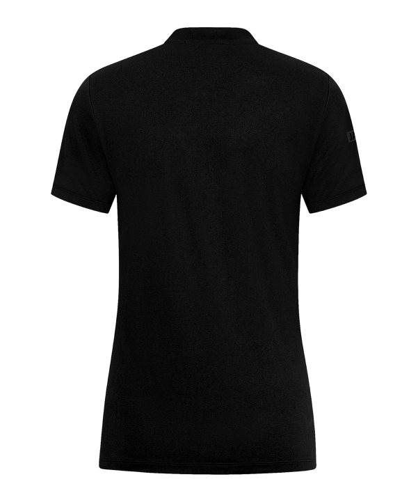 JAKO Pro Casual Poloshirt Damen Schwarz F800 - schwarz