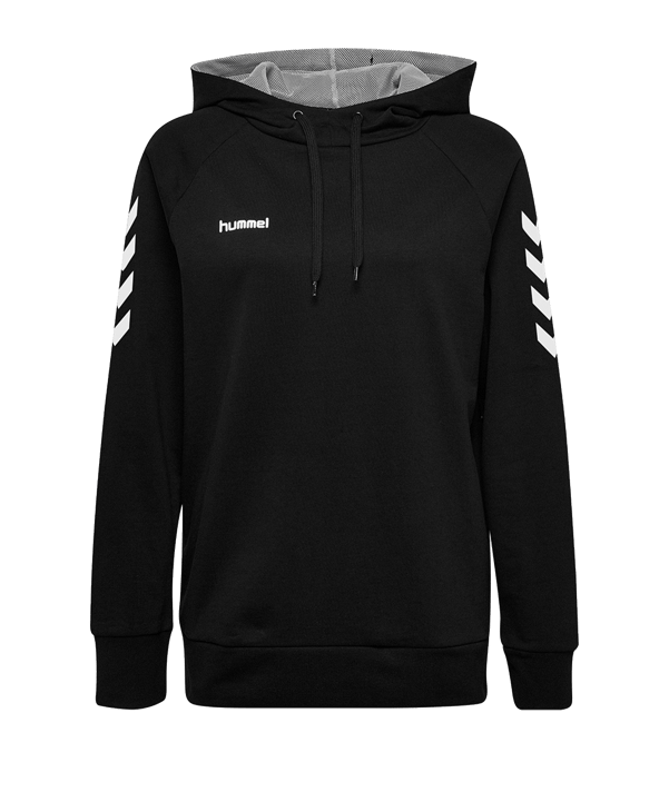 Hummel Cotton Hoody Damen Schwarz F2001 - schwarz