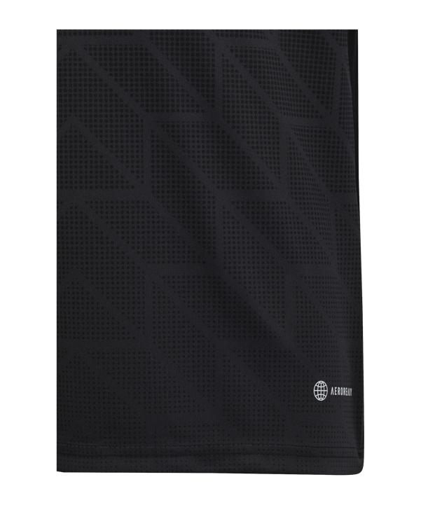 adidas Team Icon 23 Trikot Kids Schwarz - schwarz