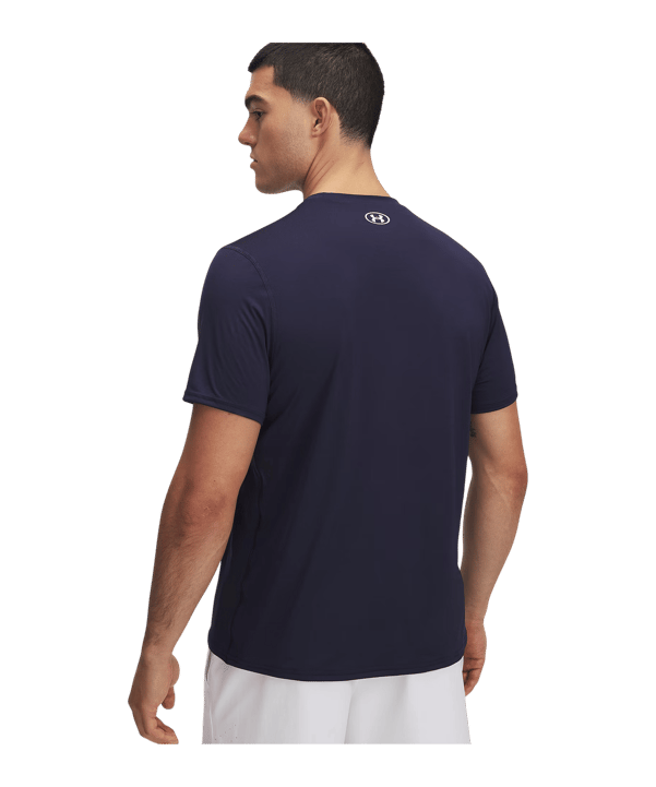 Under Armour Heatgear Fitted SS T-Shirt Blau F410 - blau