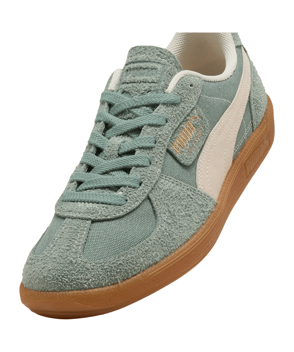PUMA Palermo Vintage Sneaker Grün F12 - gruen