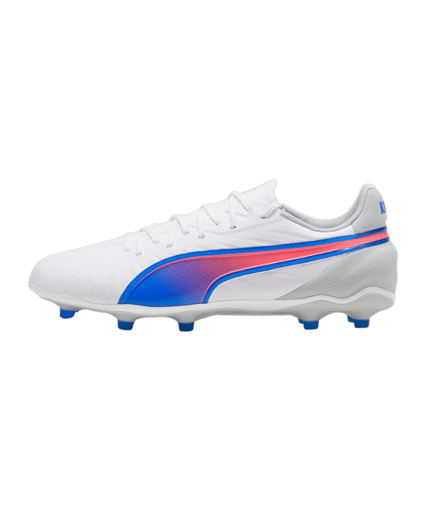 PUMA KING Match FG/AG Formula Weiss Blau F02 - weiss