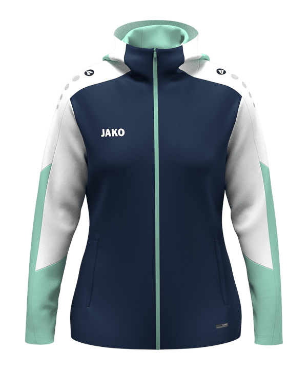 JAKO Dynamic Kapuzenjacke Damen Blau F915 - blau