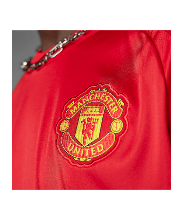 adidas Manchester United Trikot Home 2024/2025 Rot - rot