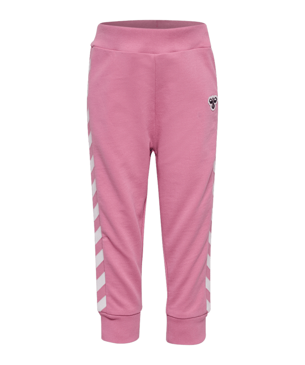 Hummel Mini Reg Chevron Set Trainingsanzug Kids Rosa F3203 - rosa