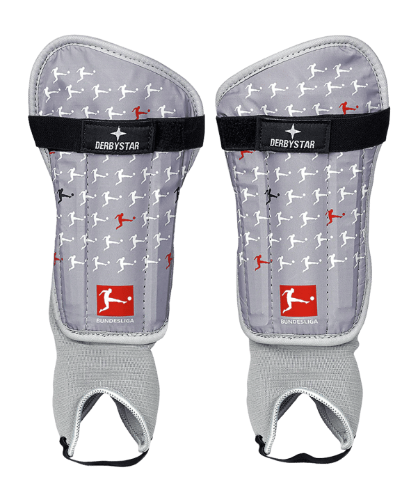 Derbystar Bundesliga Schienbeinschoner Grau F022 - grau