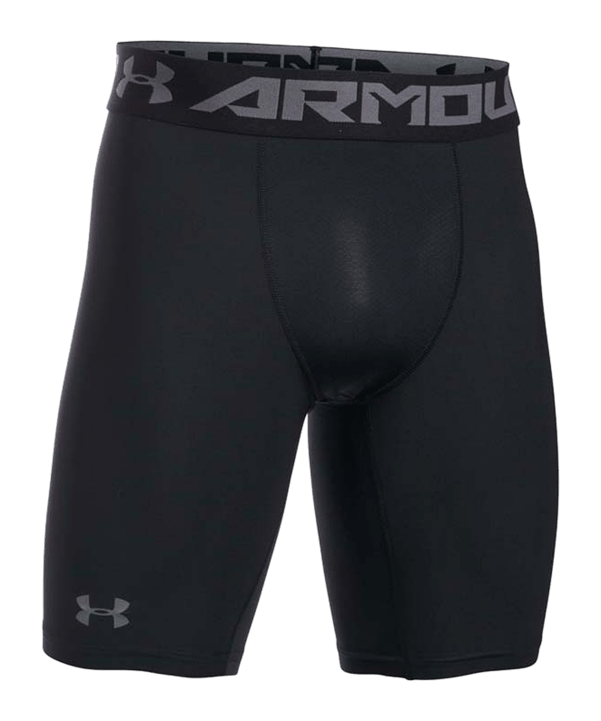 Under Armour HG 2.0 Long Short Schwarz F001 - schwarz