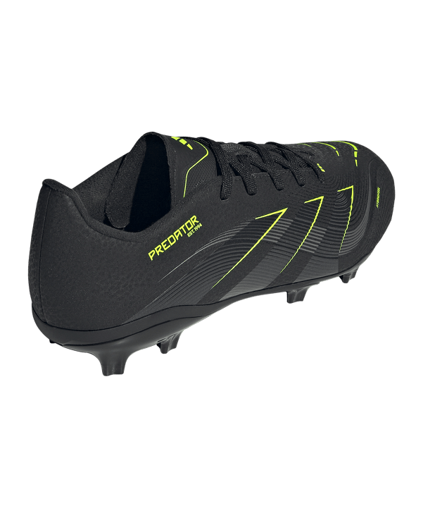 adidas Predator League FG/MG Electric Stealth Kids Schwarz - schwarz