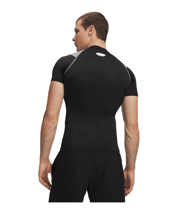 Under Armour HG Elite Comp T-Shirt Schwarz F008 - schwarz