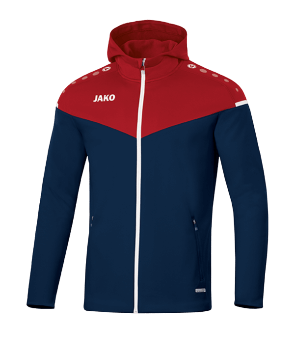 JAKO Champ 2.0 Kapuzenjacke Damen Blau F91 - blau