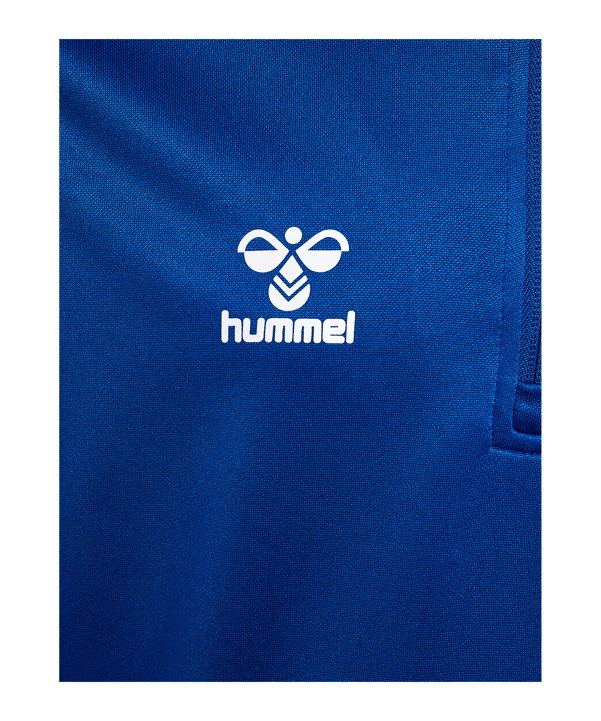 Hummel Essential Half-Zip Sweatshirt Kids Blau F7026 - blau