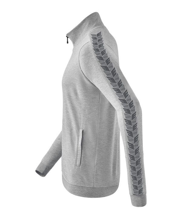 Erima Essential Team Tracktop Jacke Hellgrau Grau - grau