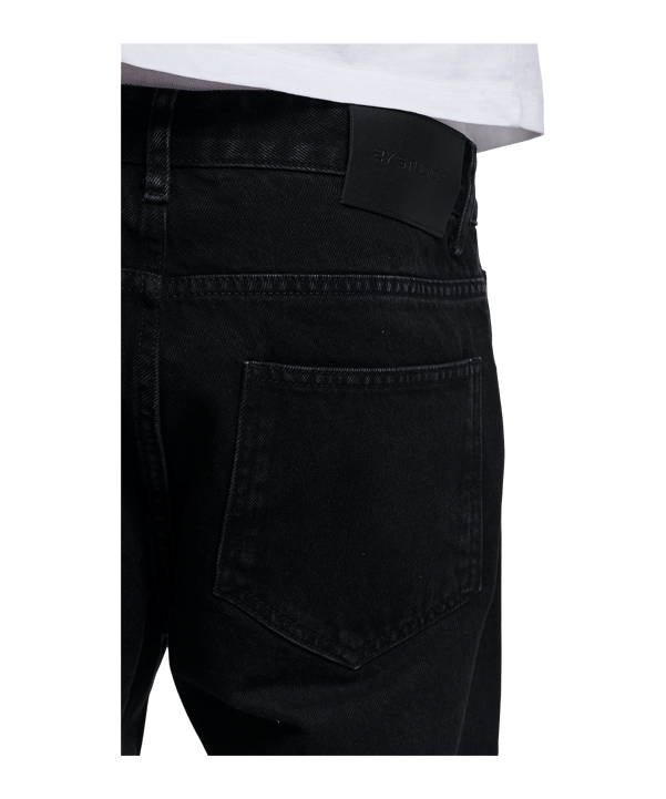 2Y Studios Gabrie Basic Straight Jeans Hose Schwarz - schwarz