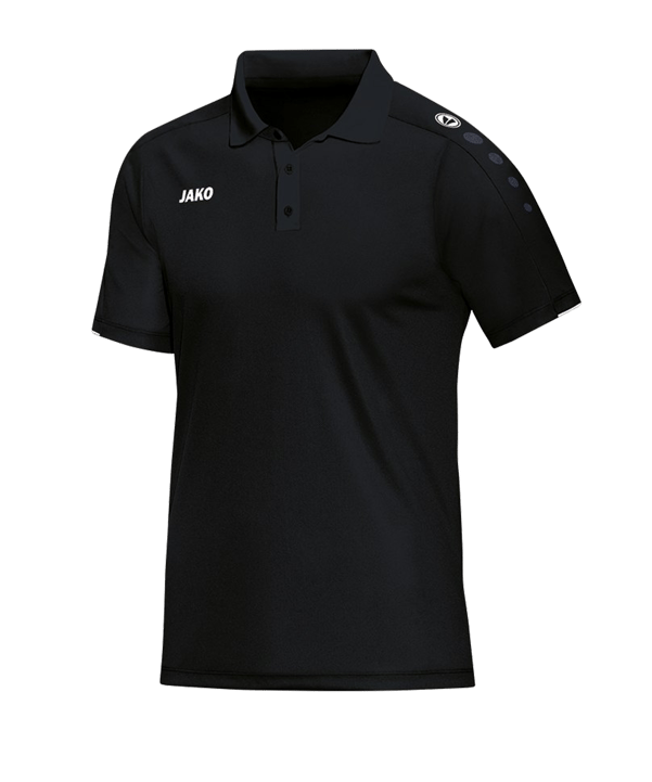 JAKO Classico Poloshirt Schwarz F08 - schwarz