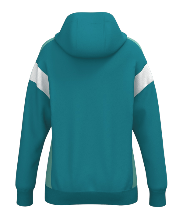 Erima Celebrate 125 Kapuzenjacke Damen Blau Ftahitianbluemint - blau