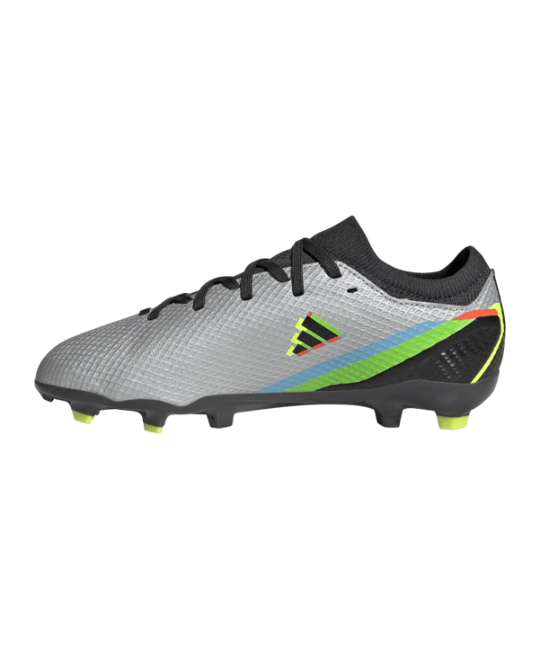 adidas X Speedportal.3 FG Kids Beyond Fast Silber Schwarz Gelb - silber