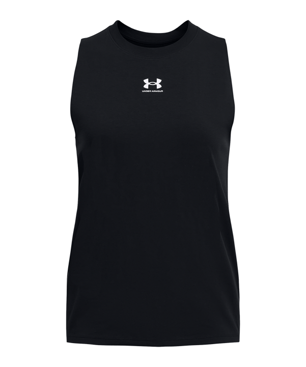 Under Armour Campus Muscle Tanktop Damen Schwarz - schwarz