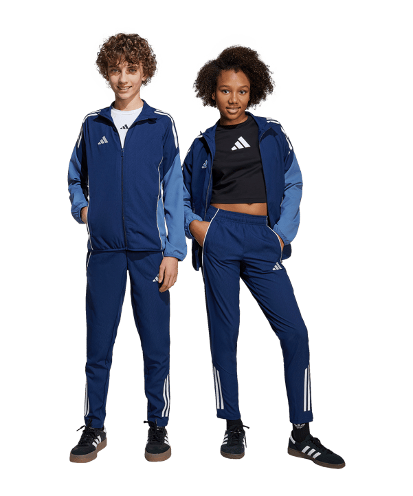 adidas Tiro 25 Competition Trainingshose Kids Blau - blau