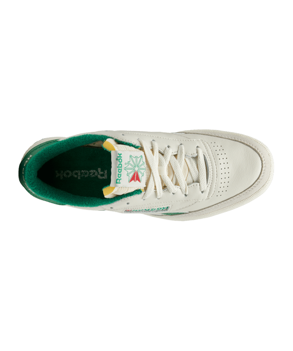 Reebok Club C Revenge Vintage Beige Weiss Grün - beige
