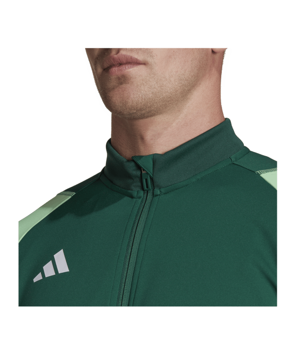 adidas Tiro 23 Competition Trainingsjacke Grün - gruen