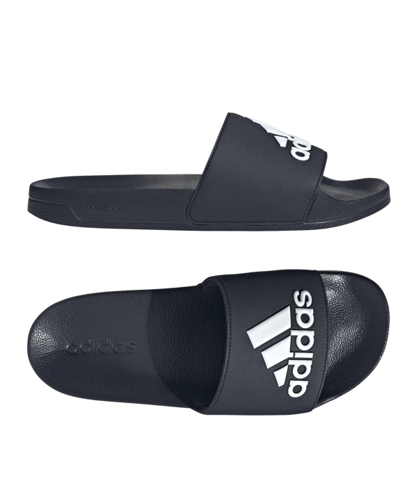 adidas Cloudfoam Adilette Shower Blau - blau