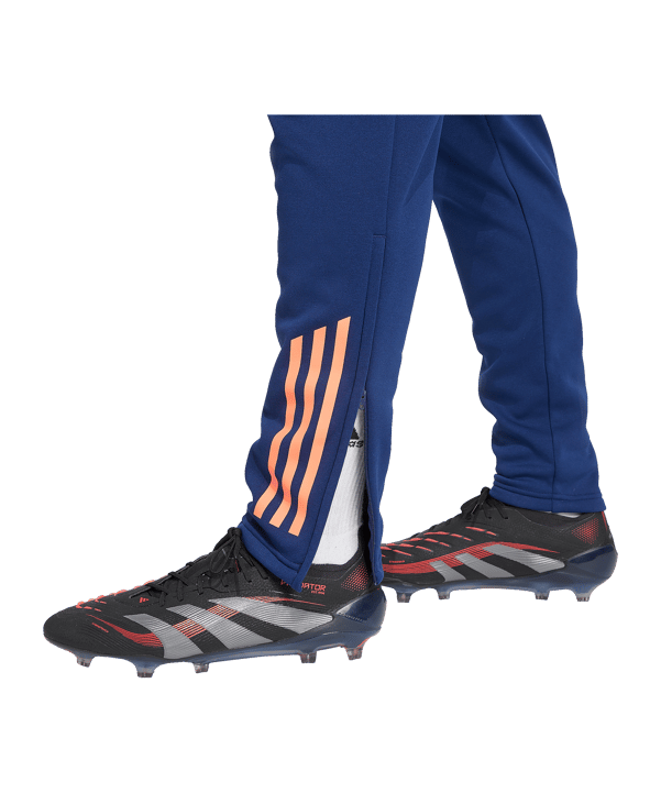 adidas Tiro25 Competition Winterized Hose Blau - blau