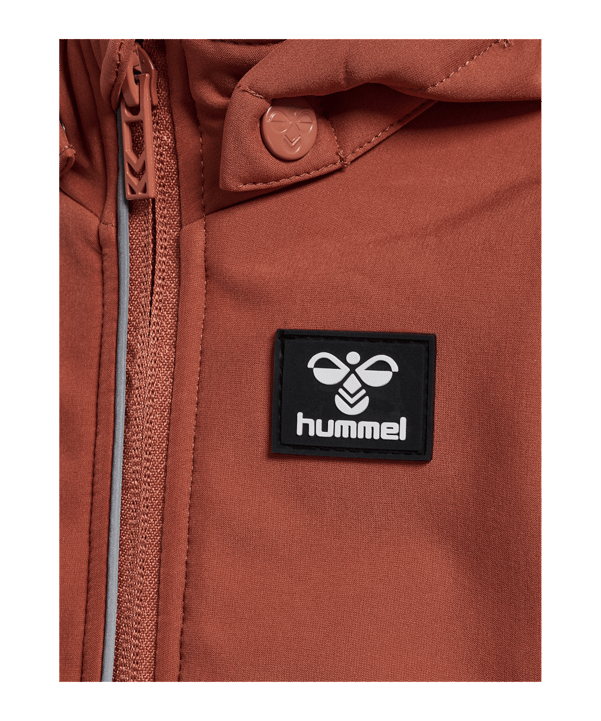 Hummel hmlMARS MINI Softshelljacke Kids F6113 - braun