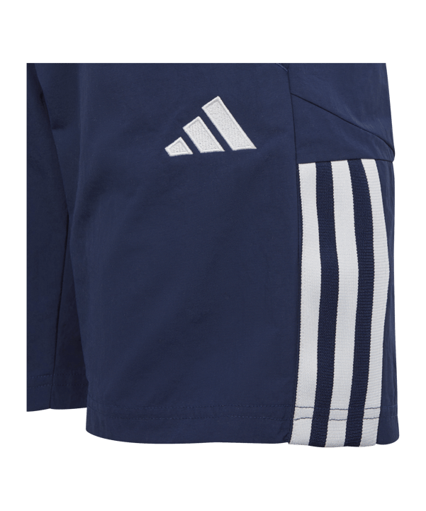 adidas Tiro 23 Short Kids Blau - blau