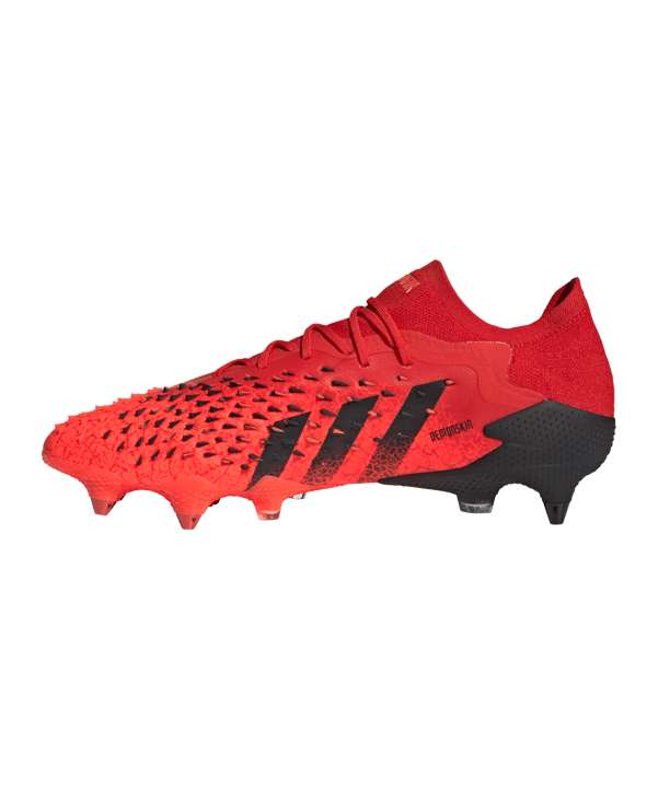 adidas Predator FREAK.1 L SG Meteorite Rot Schwarz - rot