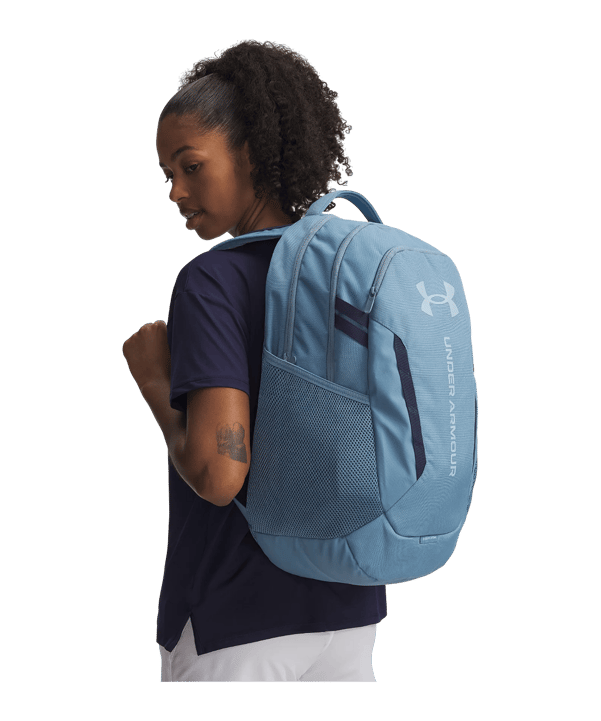 Under Armour Hustle 6.0 Rucksack Blau F418 - blau
