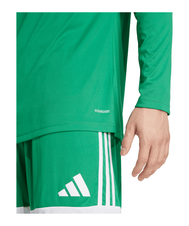 adidas Squadra 25 Trikot Langarm Grün - gruen
